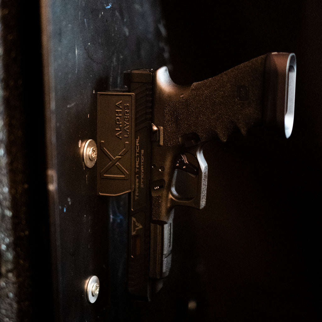 Magnetische Waffenhalterung – speziell für Glock Pistolen